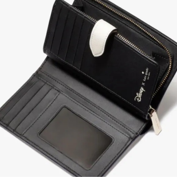 Kate Spade Disney Beauty and the Beast Belle Madison Medium Bifold Wallet NWT - Picture 3 of 6